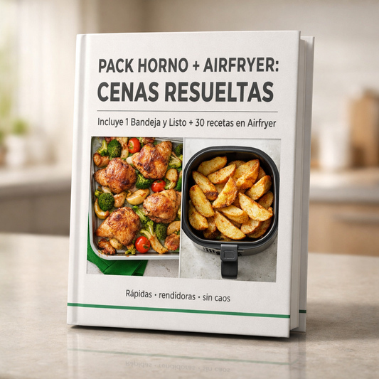 PACK HORNO + AIRFRYER: CENAS RESUELTAS. VER DETALLE DEL PRODUCTO